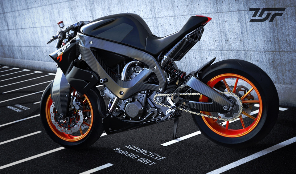 Justin Zaluski ZDF Motorcycle Design